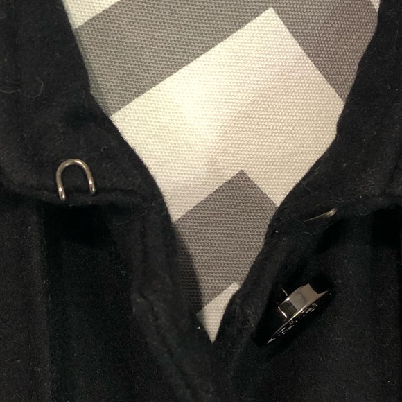 Guess Black Pea Coat - Picture 9 of 16